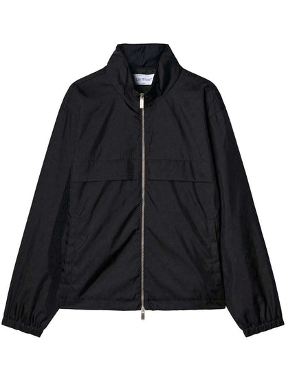 OFF-WHITE Zip-Fastening Long-Sleeve Jacket Black