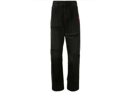 OFF-WHITE x EV BRAVADO 90s' Baggy Fit Jeans Black