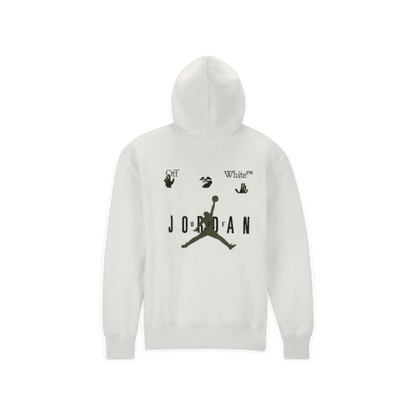 OFF-WHITE x Jordan Hoodie (Asia Sizing) White