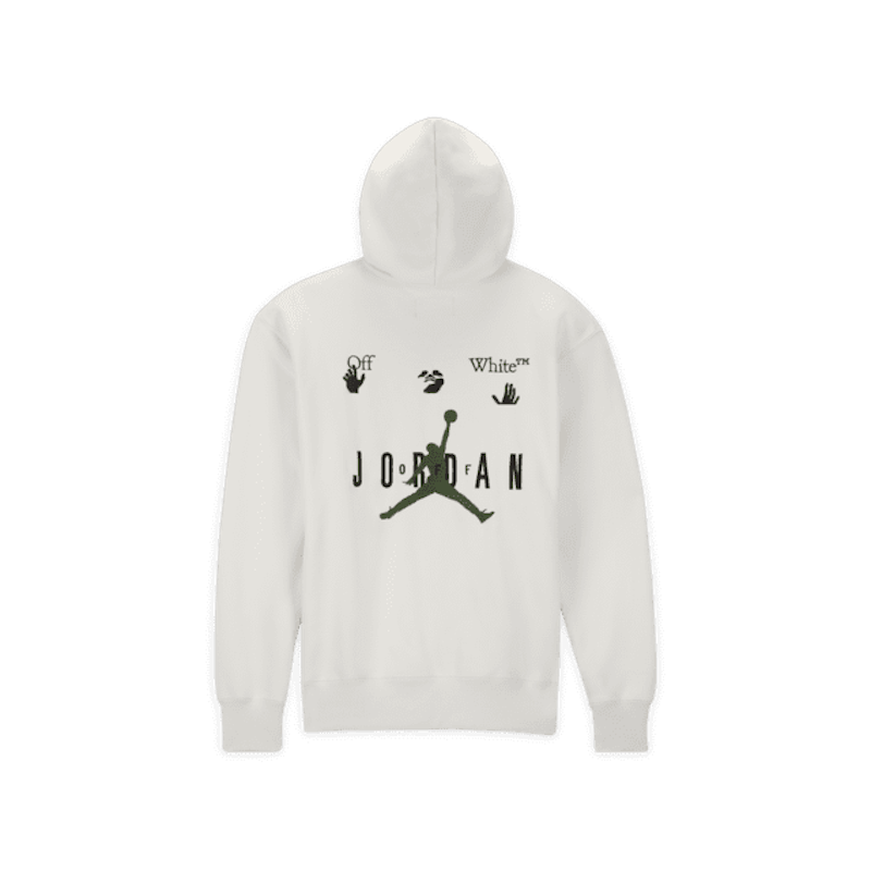 OFF-WHITE x Jordan Hoodie (Asia Sizing) White