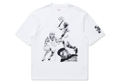 OFF-WHITE x Jordan MJ T-Shirt (Asia Sizing) White