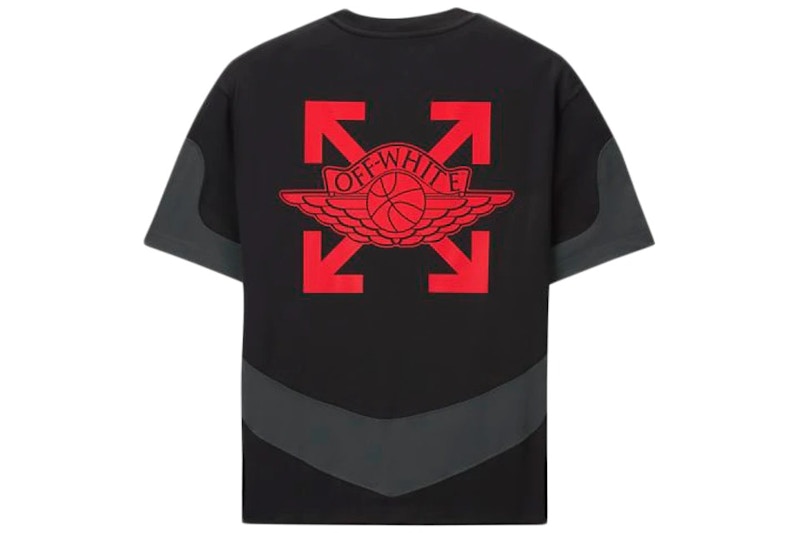 OFF-WHITE x Jordan Tee (Asia Sizing) Black
