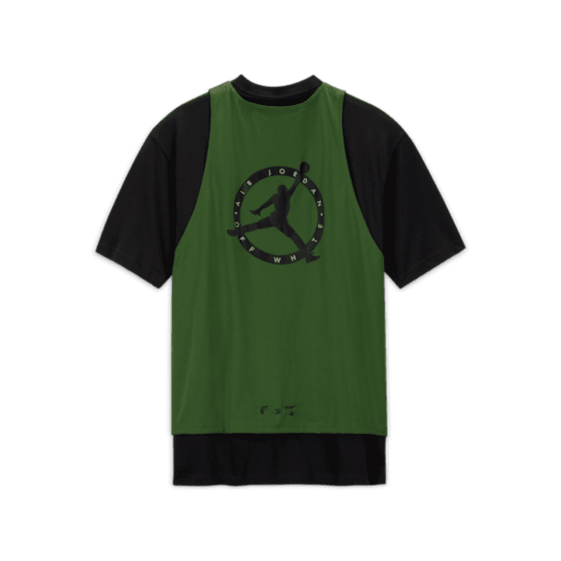 OFF-WHITE x Jordan Top Green/Black