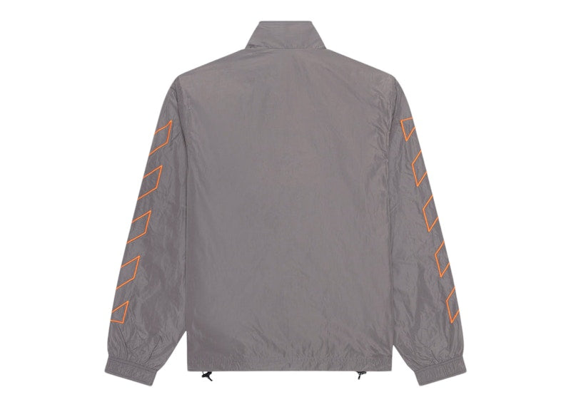 OFF-WHITE Diag Outline Track Top Steel Iron/Blood Orange