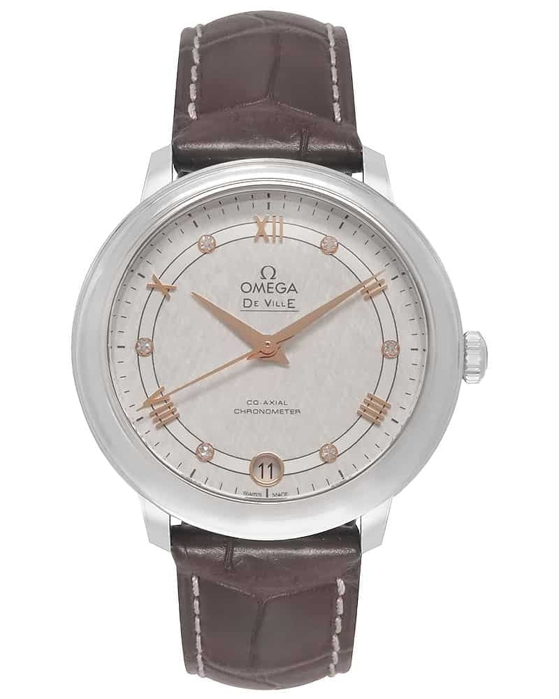 Omega De Ville Prestige Brown Leather 424.13.33.20.52.001