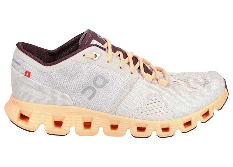 On Running Cloud X Silver Almond (Women's)