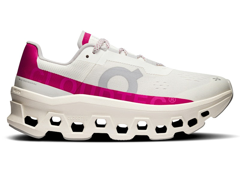 On Running Cloudmonster Ivory Grenadine (Women's)