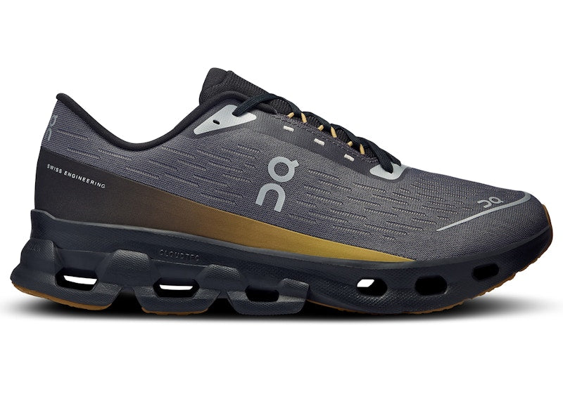 On Running Cloudspark Iron Black