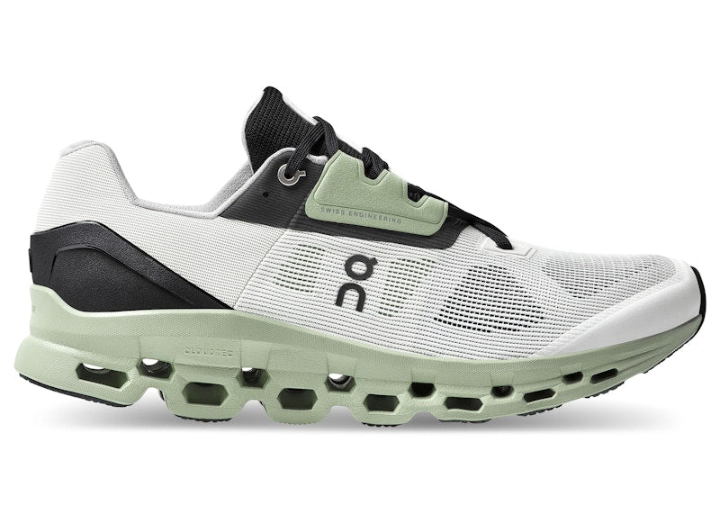 On Running Cloudstratus White Black Sage