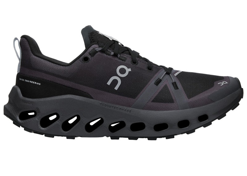 On Running Cloudsurfer Trail Waterproof Black Eclipse (Women's)