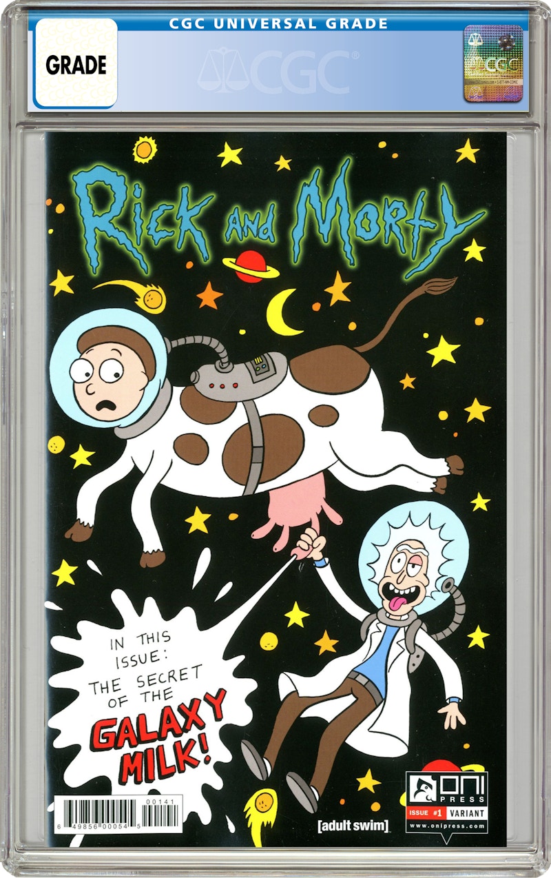 Oni Press Rick and Morty (2015 Oni Press) #1C Comic Book CGC Graded