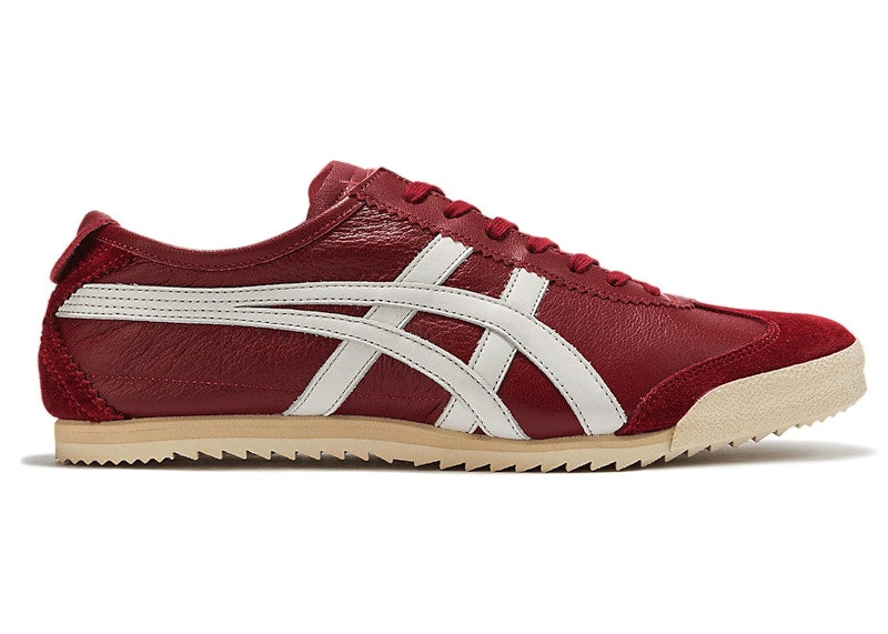 Onitsuka Tiger Mexico 66 Deluxe NM Burgundy White