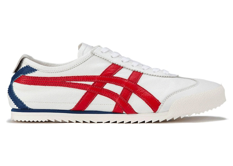 Onitsuka Tiger Mexico 66 Deluxe NM White Classic Red (Women's)