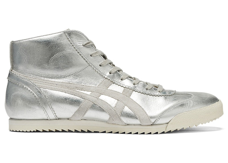 Onitsuka Tiger Mexico Mid Runner Deluxe Silver Piedmont Grey