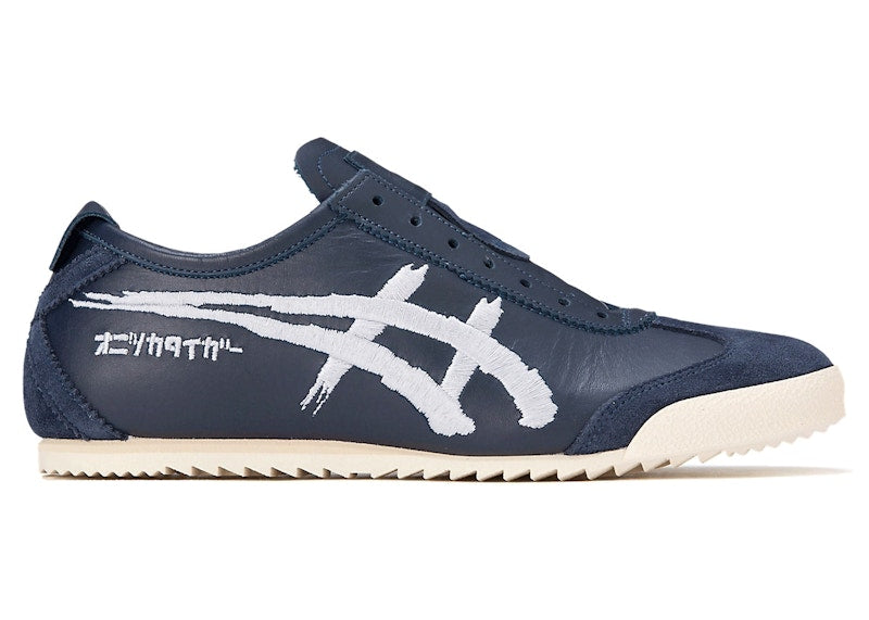 Onitsuka Tiger Mexico Slip-On Deluxe NM Peacoat Pure Silver (Women's)