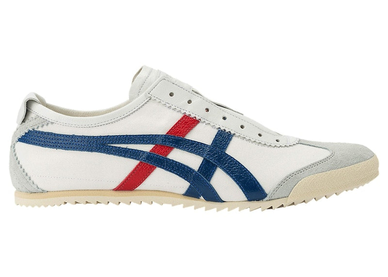 Onitsuka Tiger Mexico Slip-On Deluxe NM White ASICS Blue