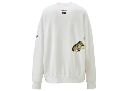 ASICS x Urusei Yatsura Crewneck Sweatshirt White
