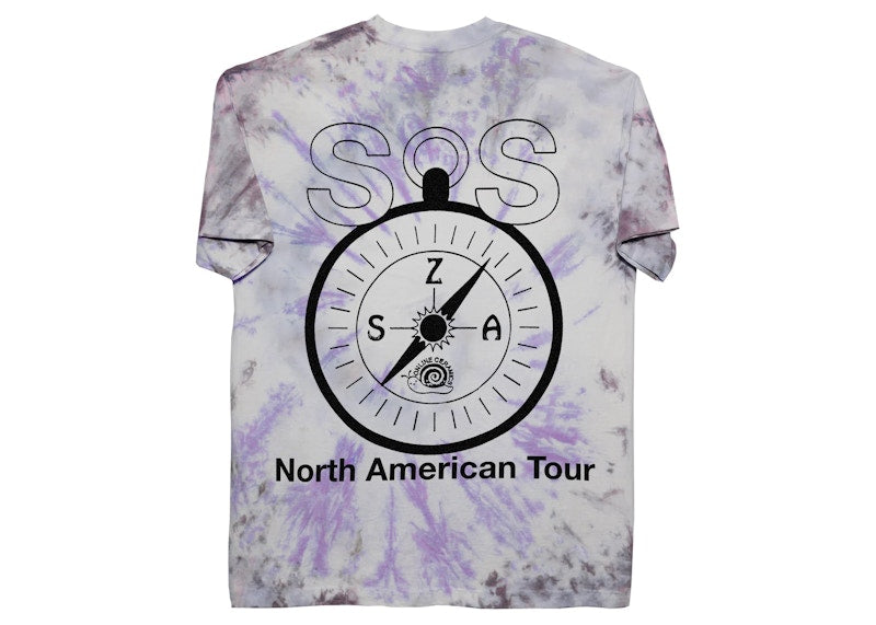 Online Ceramics SZA Open Arms Tee Hand Dyed