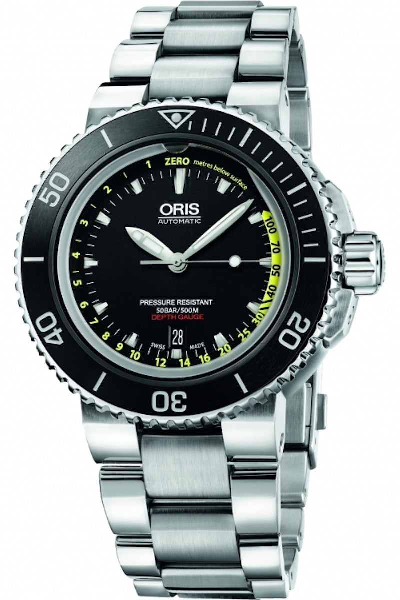 Oris Aquis Depth Gauge 01 733 7675 4154-Set RS