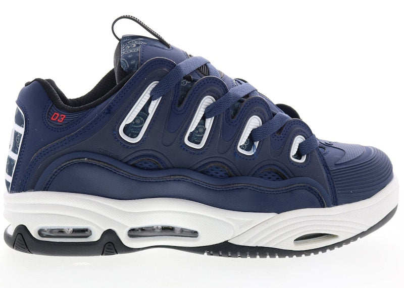 Osiris D3 2001 Paisley Navy White