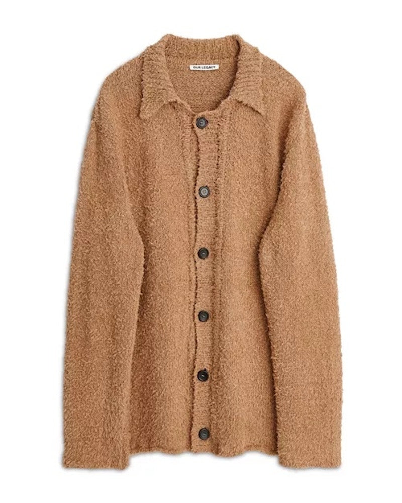 Our Legacy Big Cardigan Sweater Brown