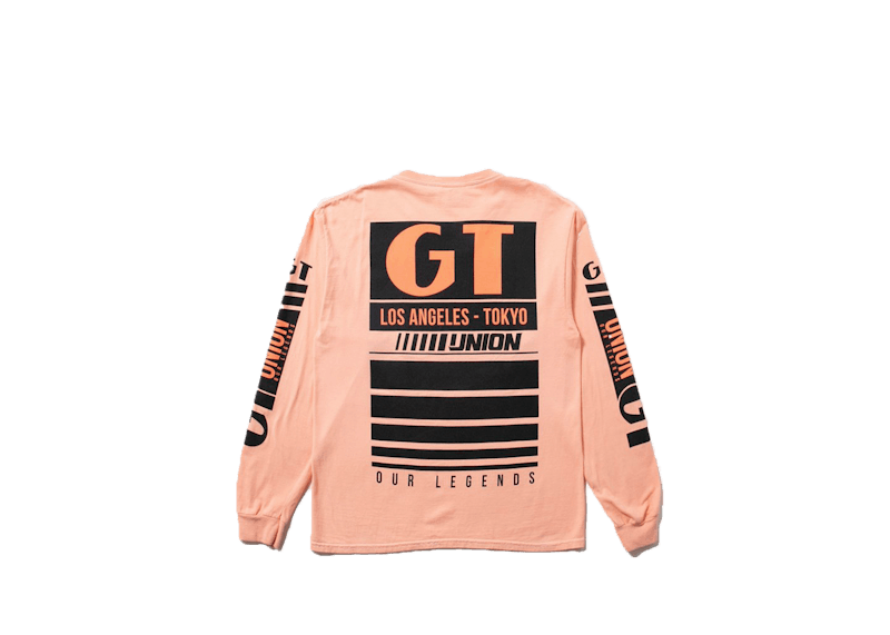 Our Legends x Union Team L/S Tee Peach