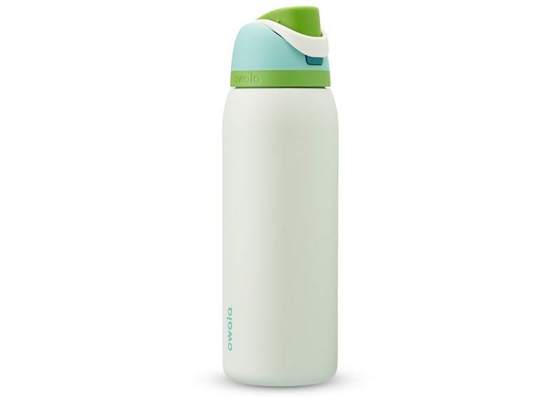 Owala Spearmint FreeSip 40oz Water Botle White