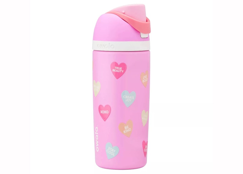 Owala Valentine's Day Sweetie FreeSip 16oz Water Botle Pink