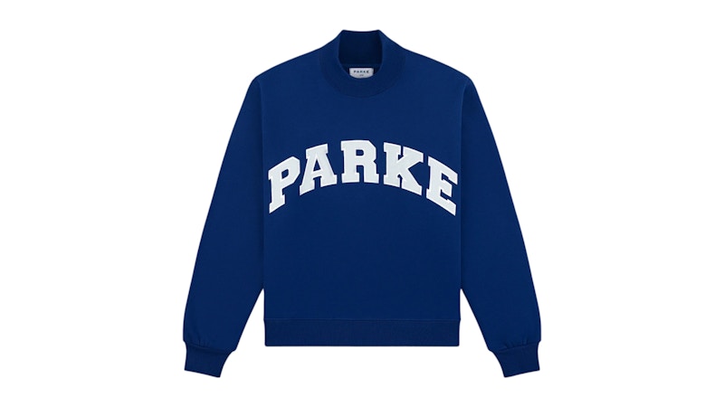 Parke Holiday Varsity Turtleneck Winter Berry/Baby Blue
