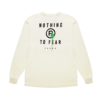 PAURA x Frolla “Nothing to Fear” Longsleeve Off White