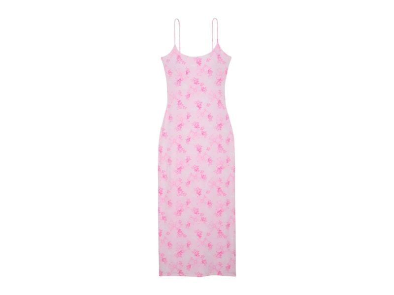PINK x LoveShackFancy Beaux Icons Modal Midi Dress Beaux Icons