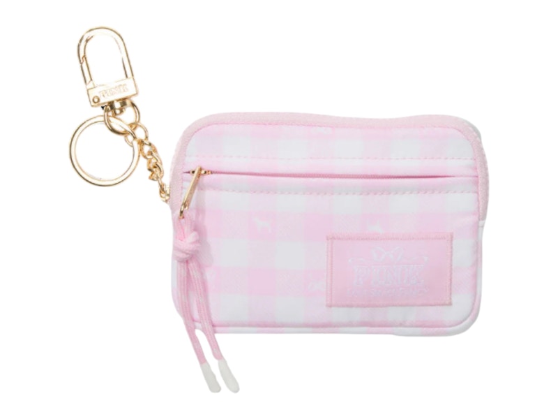 PINK x LoveShackFancy Zip Cardcase Icon Gingham