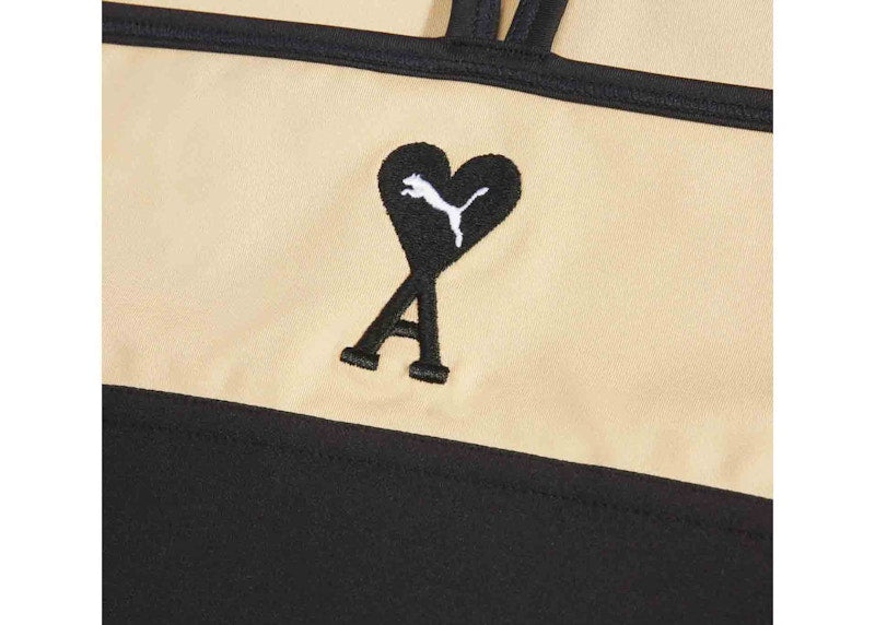 Puma x Ami Bralette Beige/Black