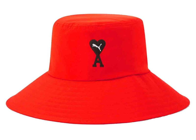 Puma x Ami Bucket Hat Orange