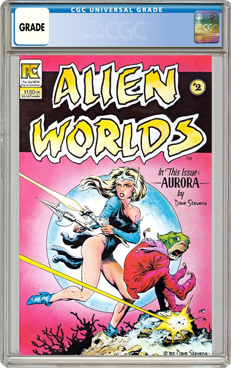 Pacific Comics Alien Worlds (1982 1st Series) #2 Comic Book CGC Graded