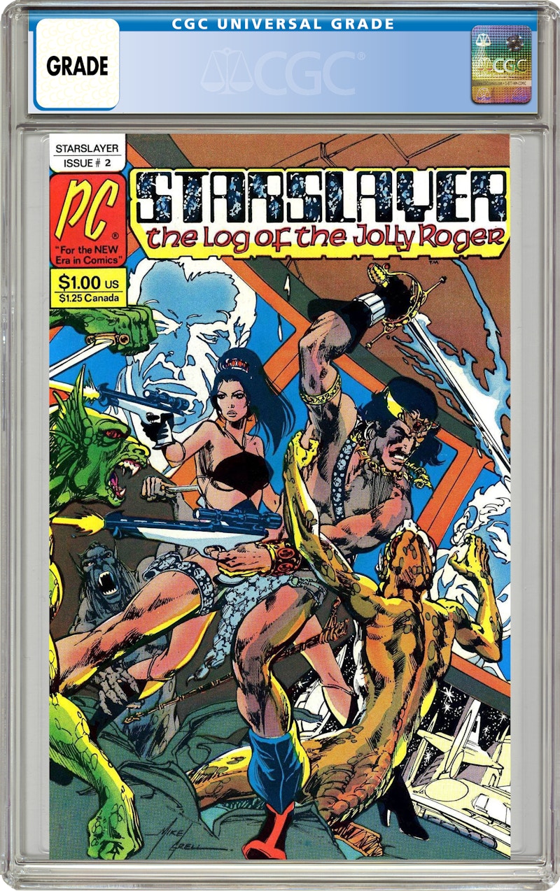 Pacific/First Starslayer (1982 Pacific/First) #2 Comic Book CGC Graded