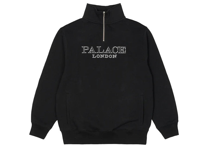 Palace 1/4 Zip Funnel (FW22) Black