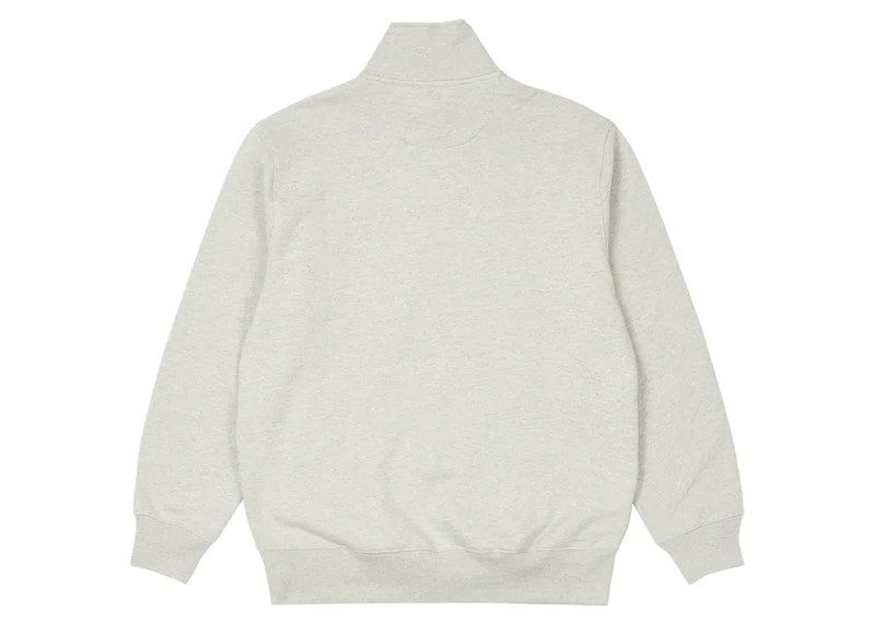 Palace 1/4 Zip Funnel (FW22) Grey Marl