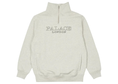Palace 1/4 Zip Funnel (FW22) Grey Marl