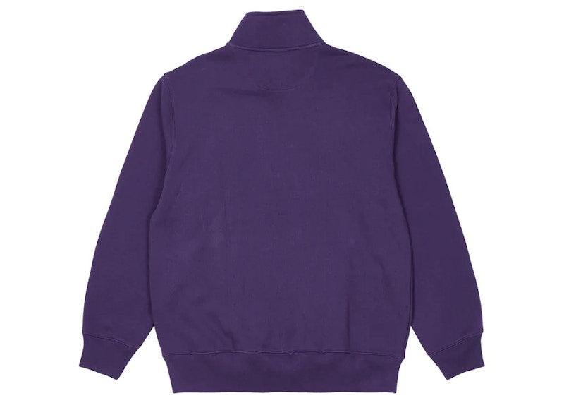 Palace 1/4 Zip Funnel (FW22) Purple