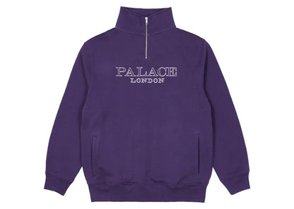 Palace 1/4 Zip Funnel (FW22) Purple