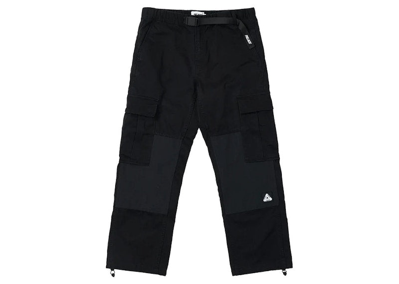 Palace 2 Tone Belter Trousers Black