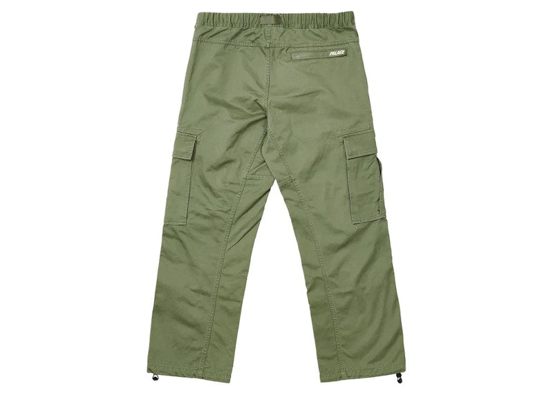 Palace 2 Tone Belter Trousers Olive