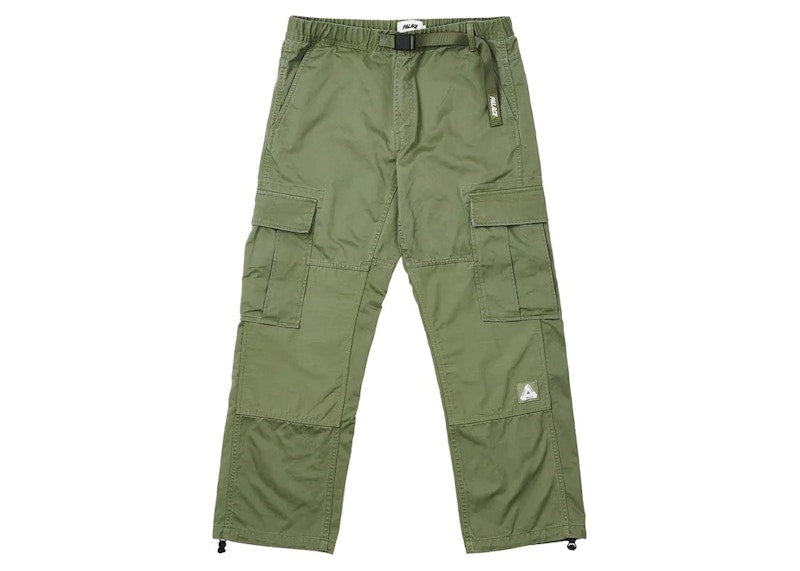 Palace 2 Tone Belter Trousers Olive