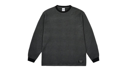 Palace 2-Tone Waffle Longsleeve Black