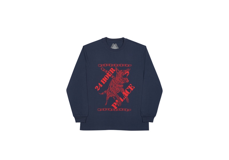 Palace 24 Hour Longsleeve Navy