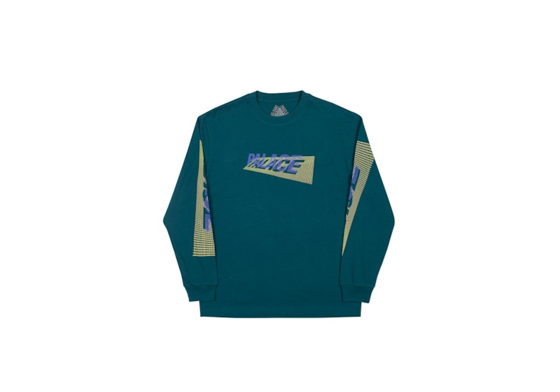 Palace 3-P Longsleeve Forest Green