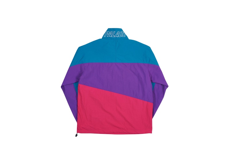 Palace 3-Track Shell Top Green/Purple/Pink
