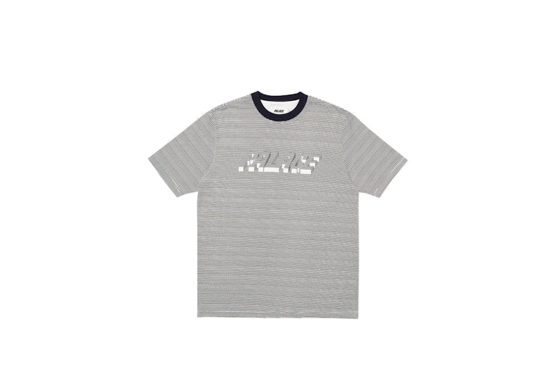 Palace 3D Stripe T-shirt Black/White