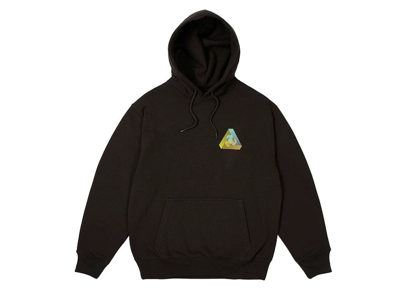 Palace 3P Fade Hood Black